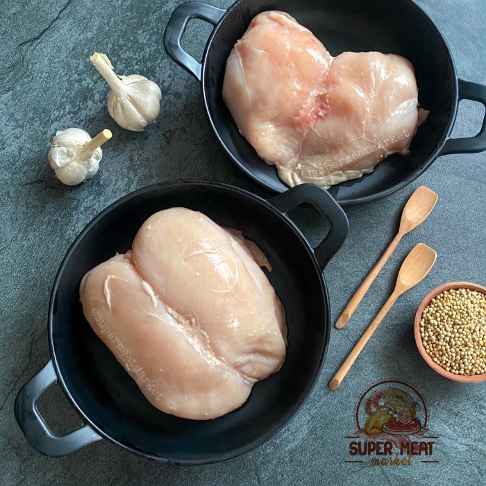

(BestSeller) 500gr Dada Ayam Fillet Boneless Utuh
