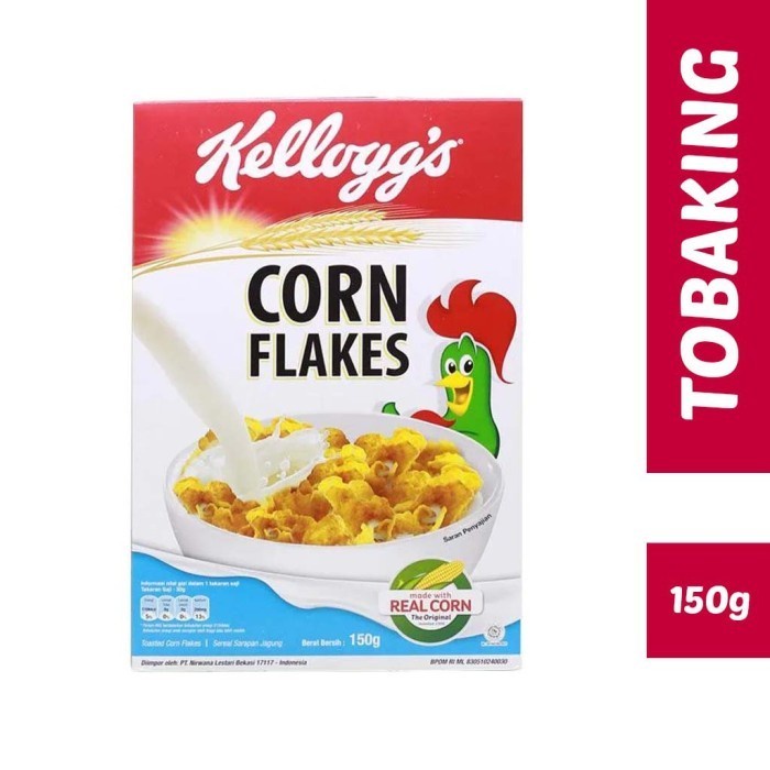 

(BestSeller) Kelloggs Corn Flakes 150 gr Sereal Jagung Kelloggs