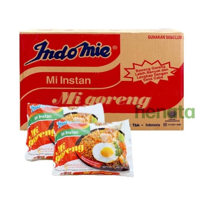 

(BestSeller) Indomie Goreng 85g Karton/Dus (1 Karton isi 40 pcs) GRAB & GOJEK ONLY