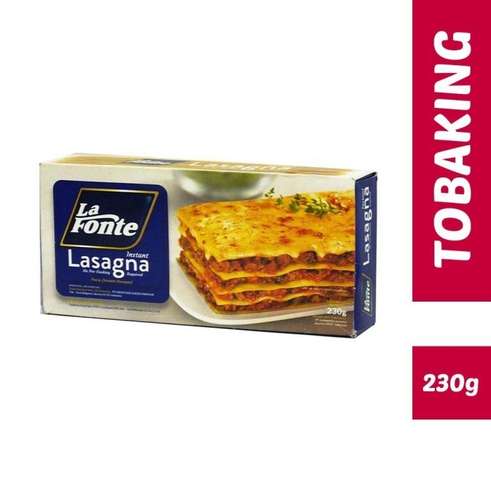 

(BestSeller) Lasagna la fonte pasta instan 230 gr