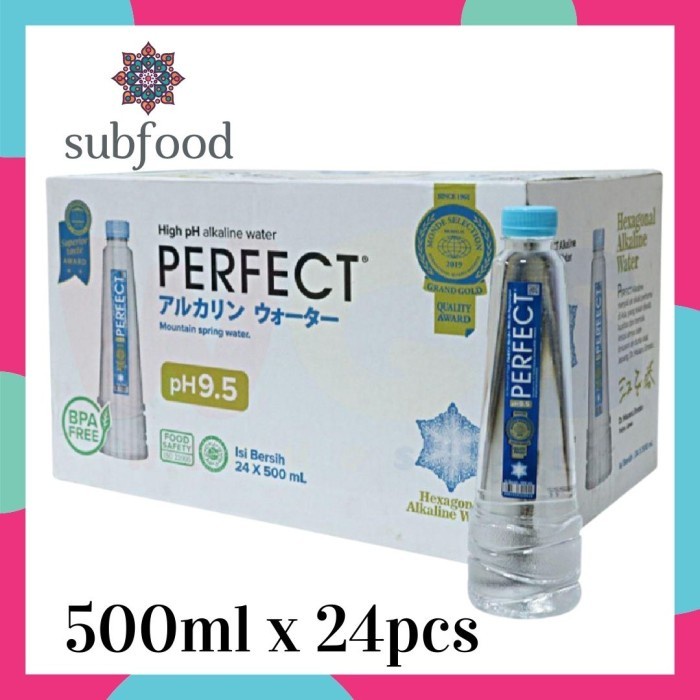

(BestSeller) Perfect Alkaline Water 500 ml (1 Dus) Air Mineral Perfect