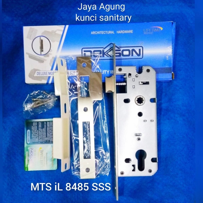 Mortise Lock Dekson Il Dl 8485 Body Kunci Swing Lidah Kayu Dekson