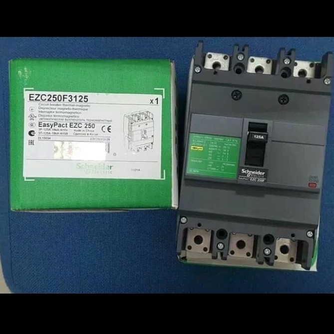MCCB BREAKER SCHNEIDER 3PHASE 125 AMPERE