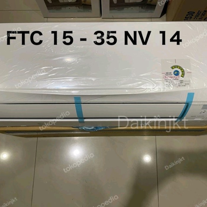 INDOOR AC DAIKIN 1 PK FTC25NV14 THAILAND ORI RESMI + REMOTE CONTROL