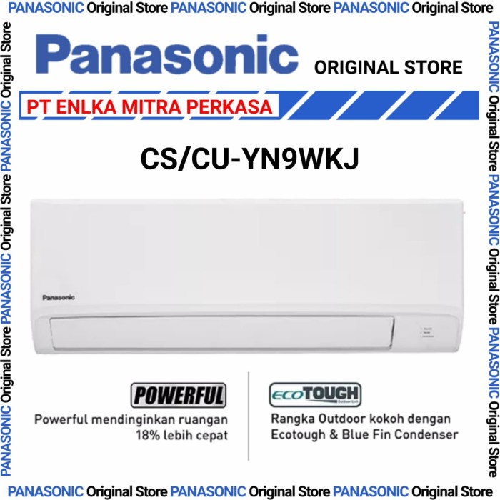 AC PANASONIC CS/CU - YN 9 WKJ 1 PK UNIT ONLY