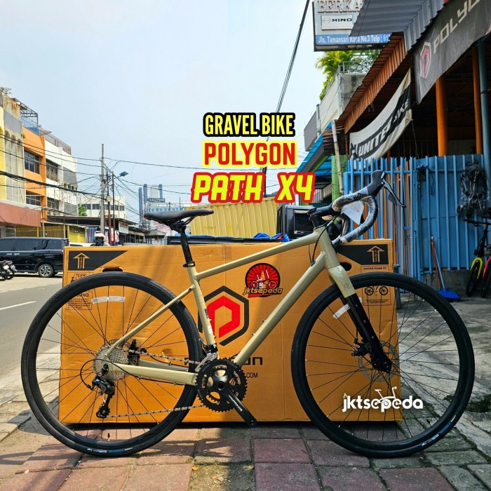 Unik Sepeda Gravel Bike Polygon Path X4
