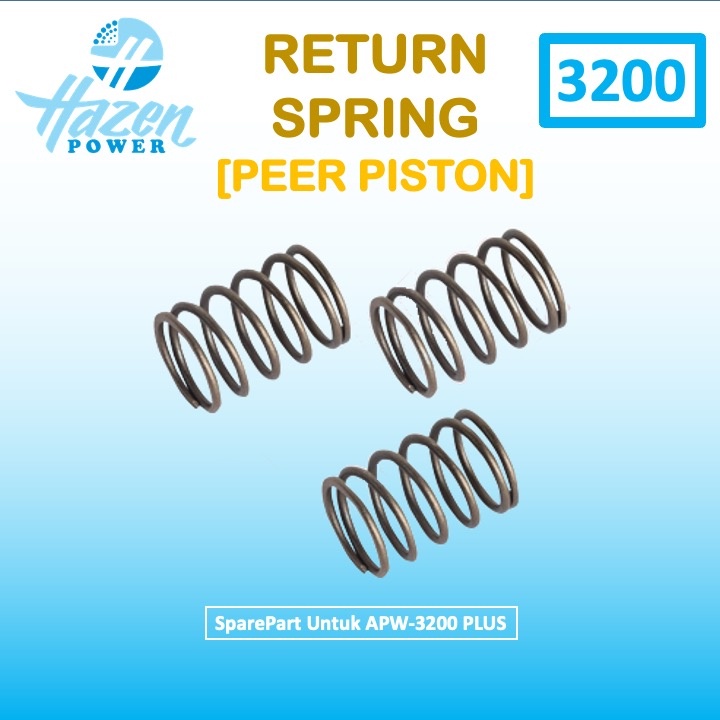 Part RETURN SPRING UNTUK Jet Cleaner High Pressure Washer AiPower APW-3200EVO by HAZENpower