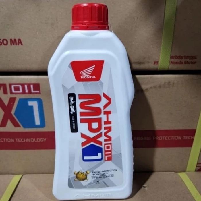 OLI MPX1 1Liter AHM OIL 10W-30 MOTOR BEBEK TOP