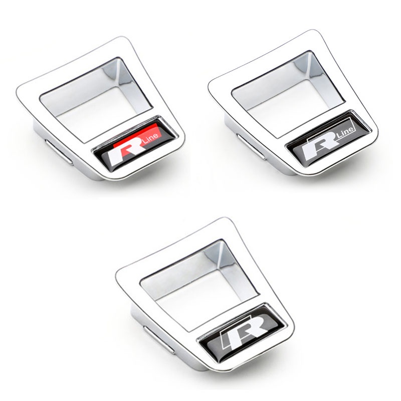 IMPORT CAR STEERING WHEEL DECORATION COVER TRIM STICKER ACCESSORIES FOR VW GTI POLO GOLF PASSAT