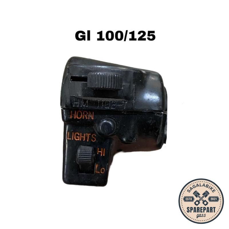 Sparepart Aksesoris Motor Saklar Holder Kiri Honda GL 100 125 GL100 GL125 Part
