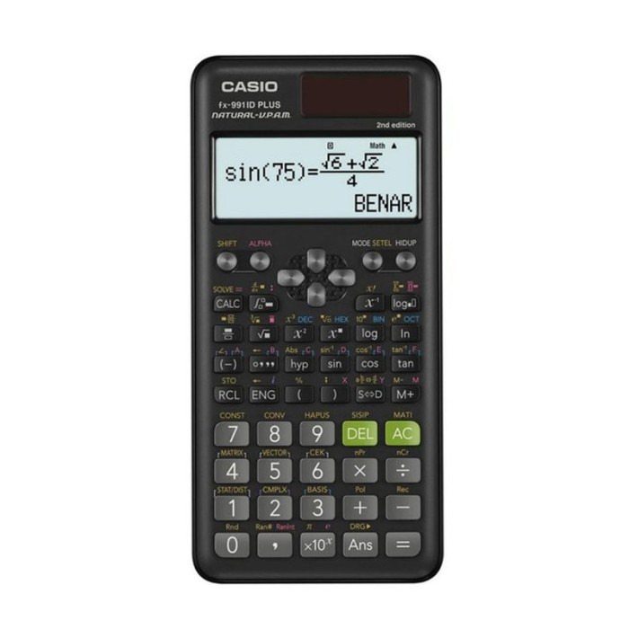 

Jual [READY] Casio Scientific Calculator Kalkulator FX-991ID Plus Ilmiah Original