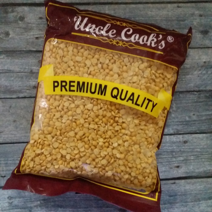 

Uncle Cooks Dal Toor Thur Toordal Yellow Lentil Red Gram India Spore