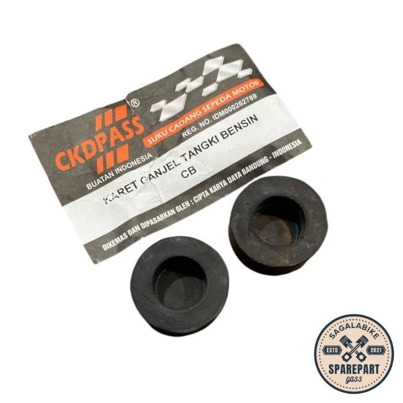 Sparepart Aksesoris Motor Karet Ganjal Ganjel Tangki Tanki Depan Honda CB 100 125 CB100 CB125 S90 S9