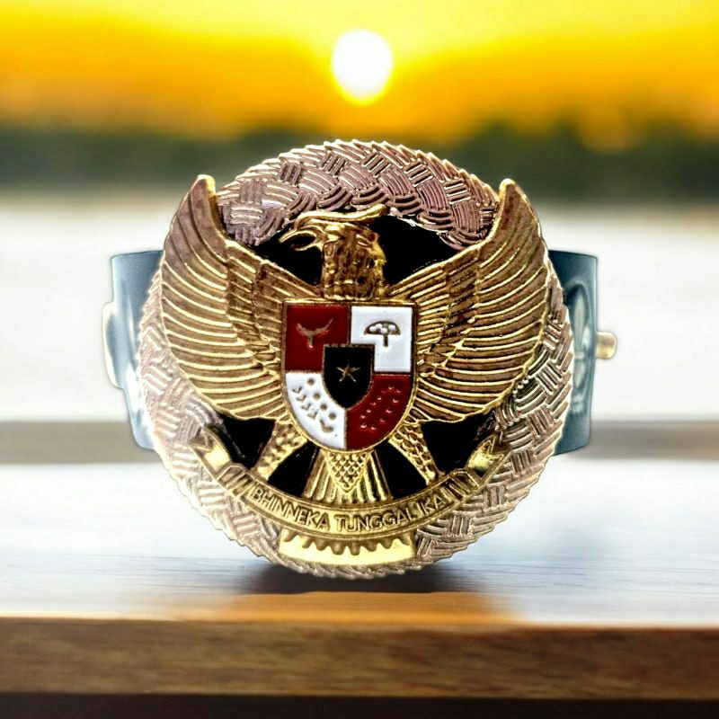 

ring kacu / hasduk pramuka kalep model logam garuda tumpuk