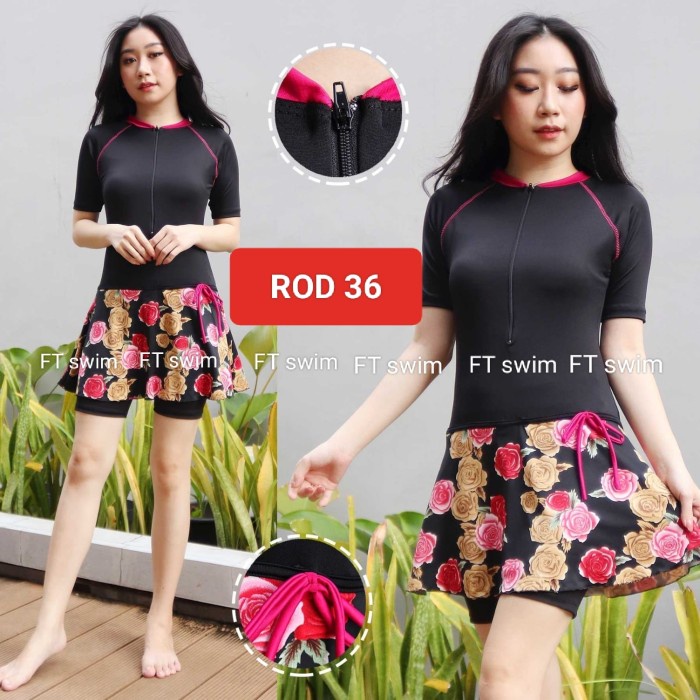baju renang wanita rok pendek/baju renang cewek remaja dewasa