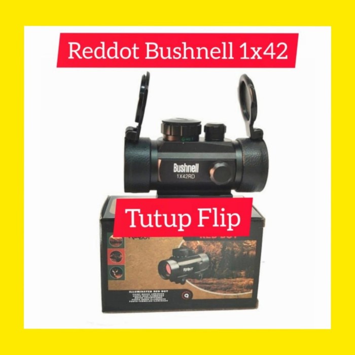 BRG BARU Reddot Bushnell tutup flip - Red dot Bushnell Flip