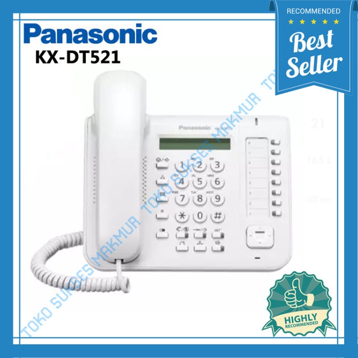 Berkualitas Telepon Panasonic Kx-Dt 521