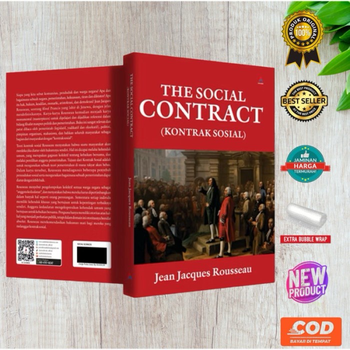 

Produk Terbaru Ori Sab, Buku The Social Contract (Kontrak Sosial) Jean Jackques Cod