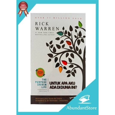 

THE PURPOSE DRIVEN LIFE - UNTUK APA AKU ADA DI DUNIA INI - RICK WARREN TERLARIS