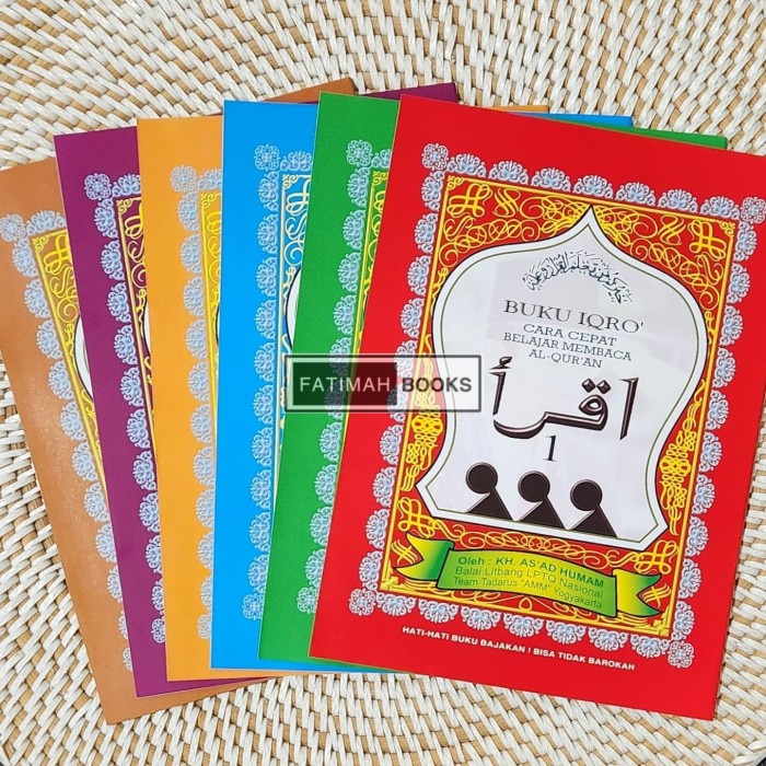 

BUKU IQRO SET BESAR PER JILID. BUKU IQRO PISAH PER JILID (JILID 1-6) 100% ORIGINAL