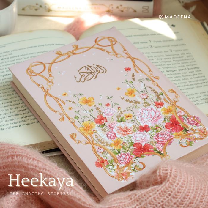 

MUSHAF ALQURAN MADINAQURAN HEEKAYA HARDCOVER DENGAN QR CODE DAN AUDIO BACAAN PER BLOK WARNA 100%