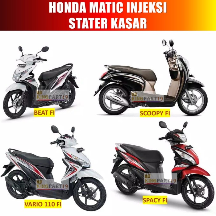 PAKET AS SHOCK DEPAN Beat Fi Scoopy Fi Vario 110 Fi VARIO 125 150 KZL