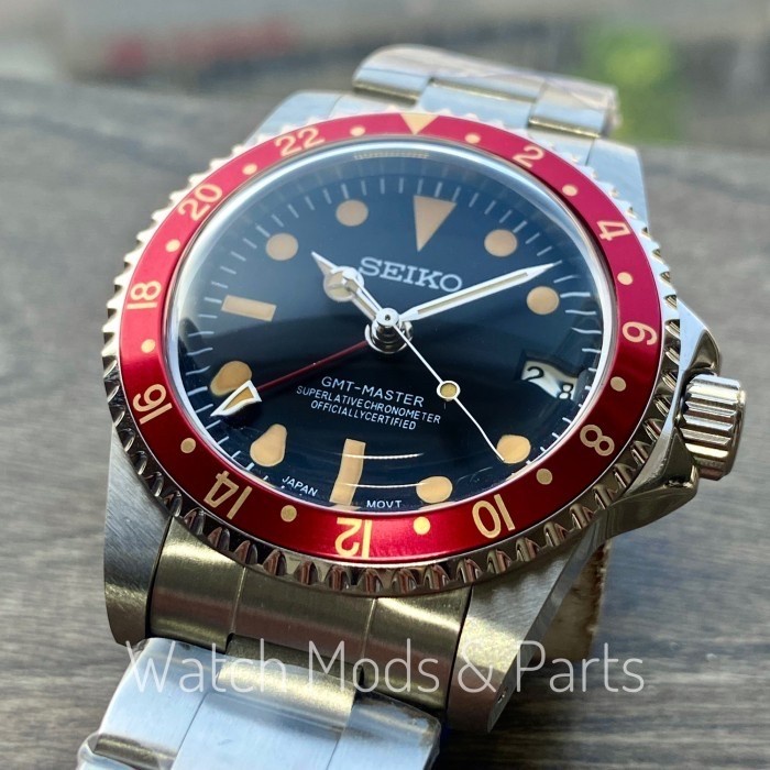 WMNP Seiko Mod True Vintage GMT Watch NH34, GMT Jalan Bro.