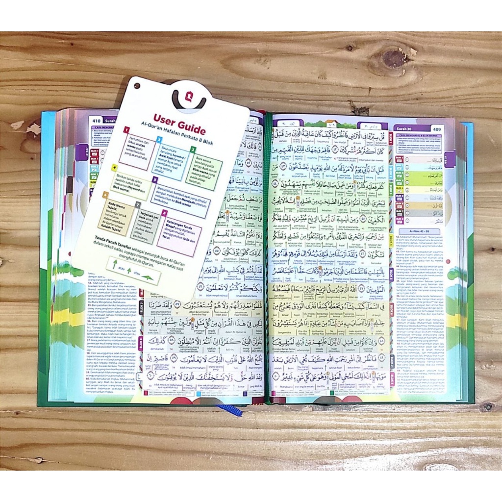 

{{ BISA CETAK NAMA A5 AL QURAN HAFAZAN PERKATA JUNIOR 8 BLOK Penerbit : AlQosbah Ready}}