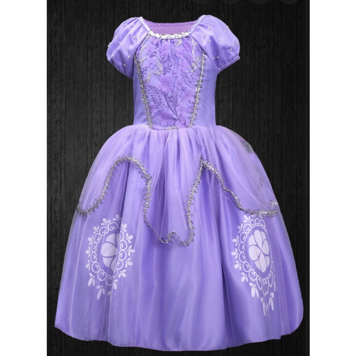 kostum sofia the first sofia dress / gaun sofia the first costume anak