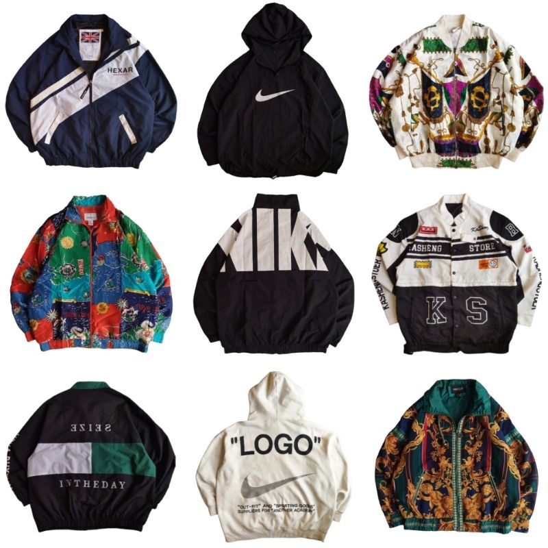 PROMO / JAKET VINTAGE, HARRINGTON, COLORBLOCK, CASUAL, TARTAN, PARASUT TERMURAH