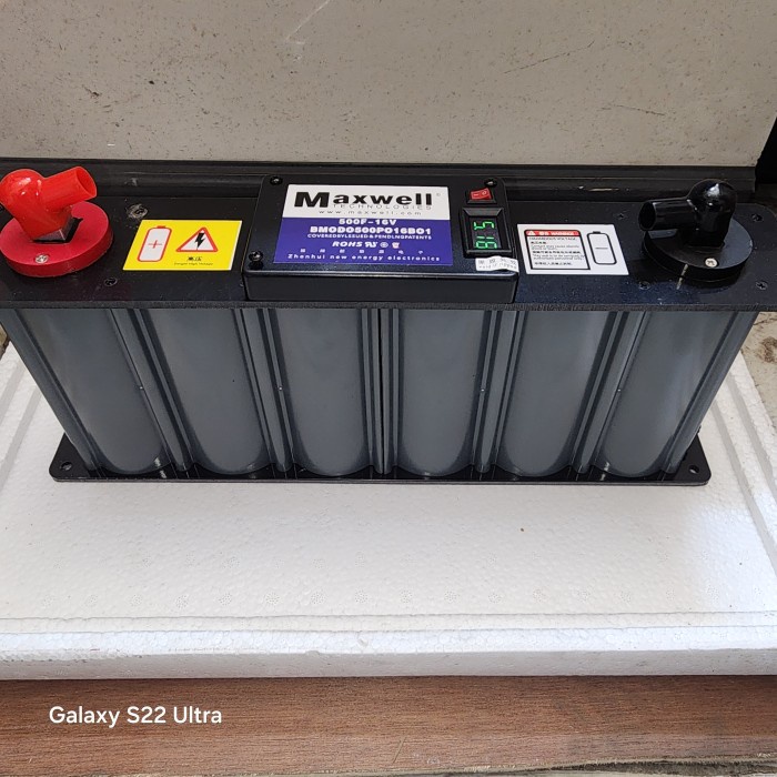 Capasitor Bank Maxwell Usa 500 Farad 16Volt