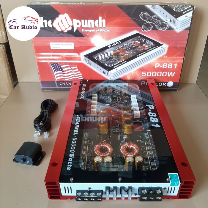 Power Monoblok The Punch P-881 Power Monoblock The Punch P 881