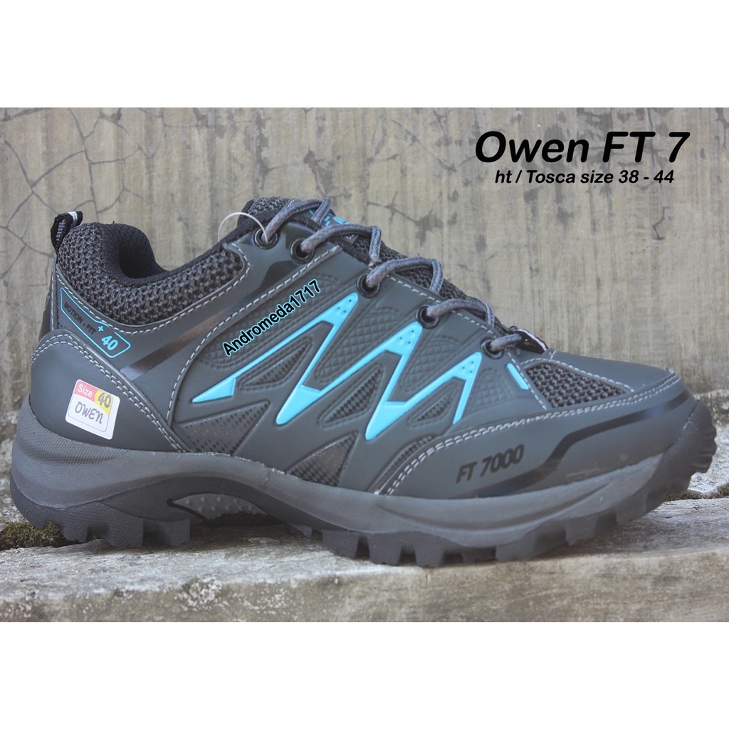 sale Sepatu Hiking, Trekking, outdoor pria wanita Owen FT7, Gunung,hiking,sepatu kekinian