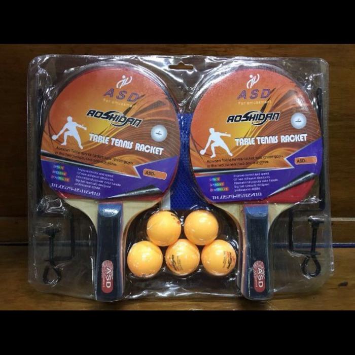 Paket Bet Blade Tenis Meja Pingpong tiang net dan bola pp