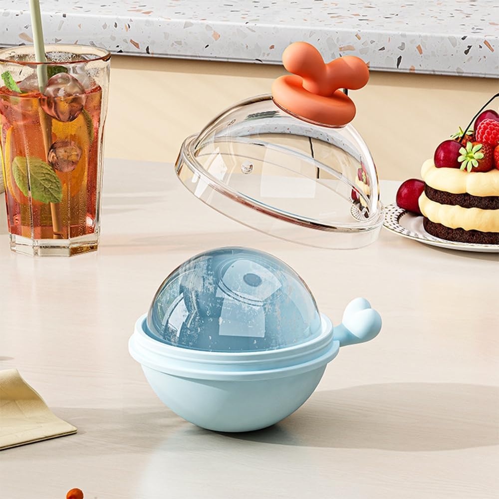 

Cetakan Es Batu Silikon Bulat Light Bulb Ice Cube Mold 6.5cm - JD423 - Blue/Orange | Jakhoki