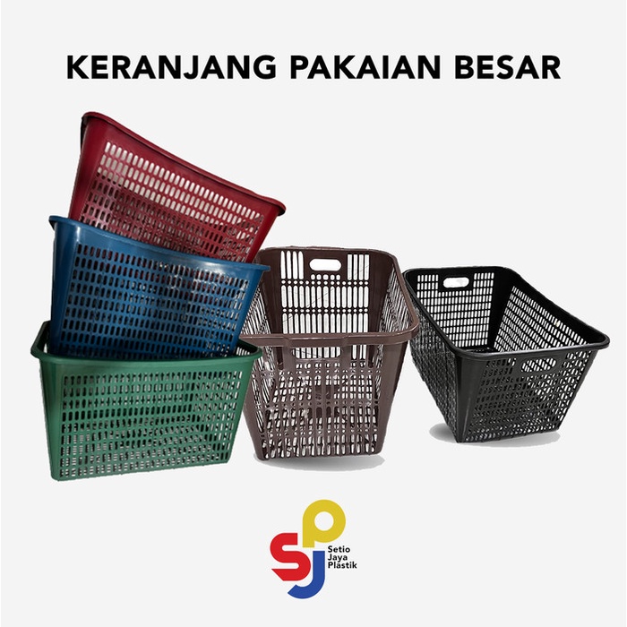 SALE KERANJANG PAKAIAN BESAR / LAUNDRY / KERANJANG KONVEKSI / RIGEN BAJU