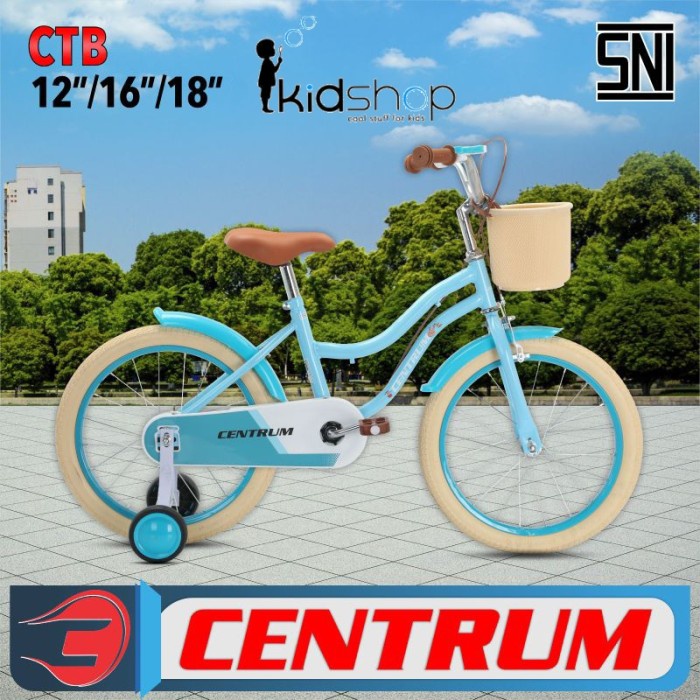 FREE ONGKIR [KID] Sepeda Anak LAKI COWOK BMX / Sepeda Anak PEREMPUAN CEWEK CTB MINI 12 Inch / 16