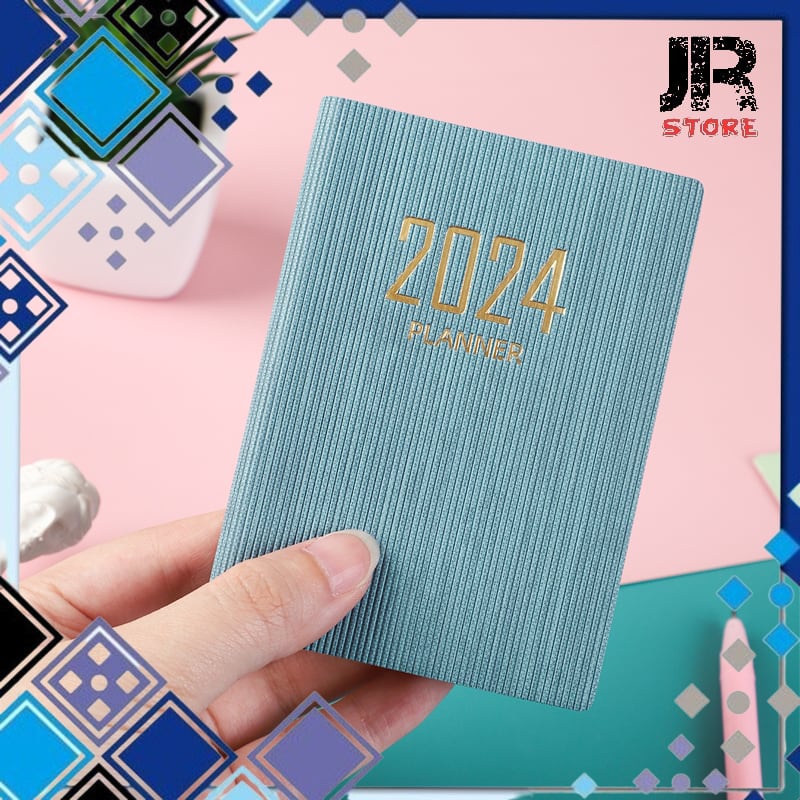 

Buku Agenda Softcover Monthly Planner Notebook 120 Halaman Mk24 Blue