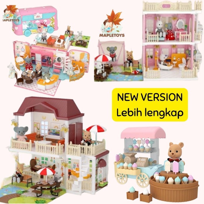 Koala Diary Doll House - Koala Town House mainan koala doll house