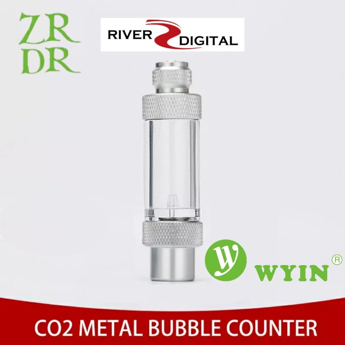 Aquascape Co2 Bubble Counter Regulator Single Head