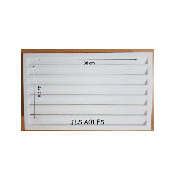 Ventilasi / Jalusi / Lobang angin PVC Puso