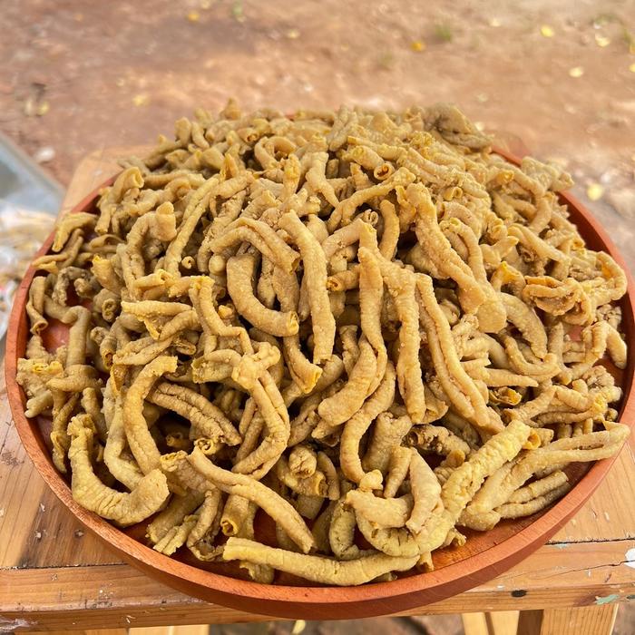 

kripik usus ayam crispy 250gr cemilan food makanan keripik snacks