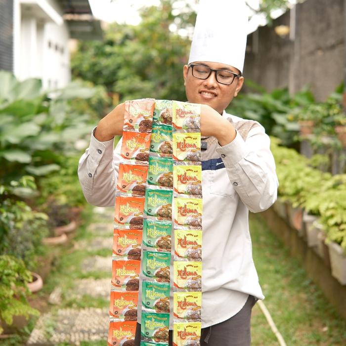 

Mix Paket Bumbu Masak Padang - Rendang, Sop, Gulai (36 Sachet) Halal Spesial Bumbu Asli Minang