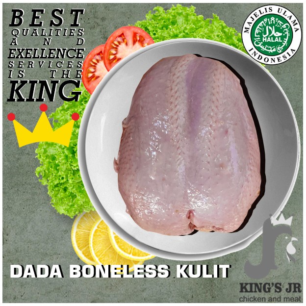 

fillet dada ayam kulit / boneless dada kulit
