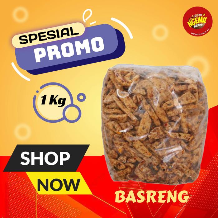 

1 KG - BASRENG DAUN JERUK Asin Food
