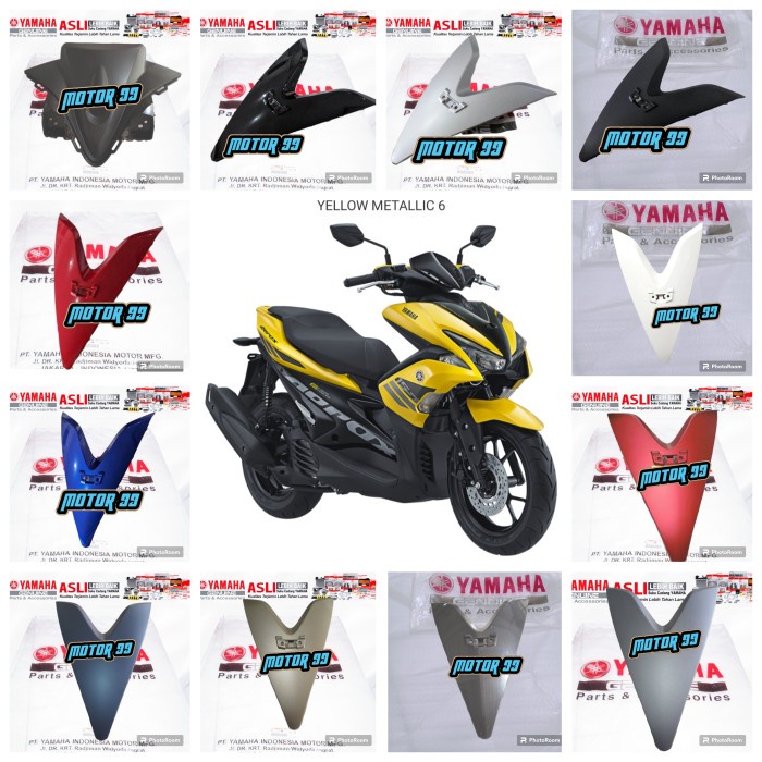 PREMIUM DASI TAMENG DEPAN AEROX 155 ORI YAMAHA