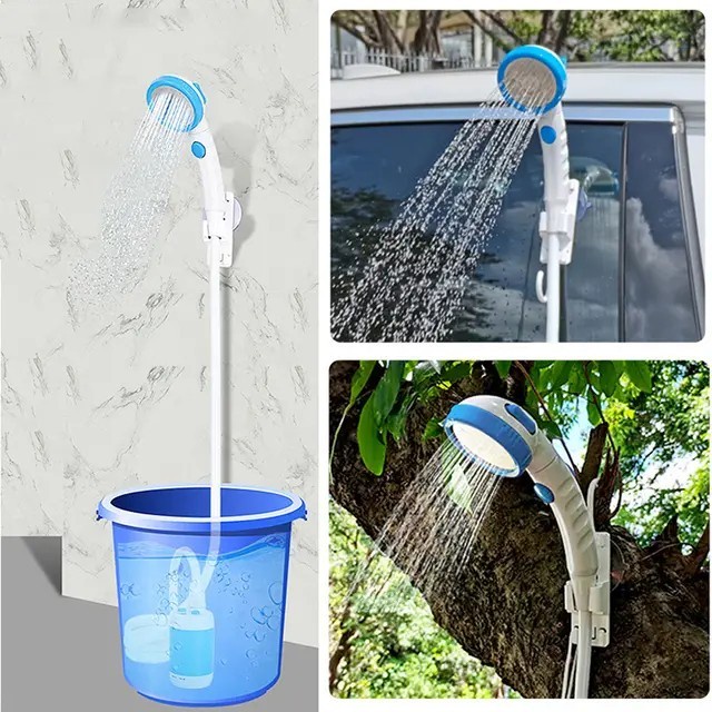 Shower Portable Mandi Elektrik Outdoor Multifungsi