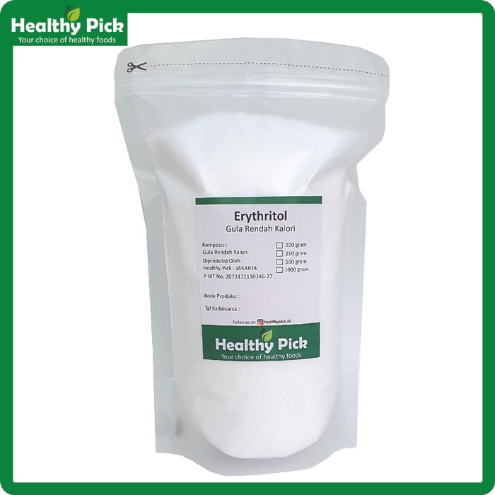 

Erythritol 1kg Gula Keto Natural Sweetener Diabetes