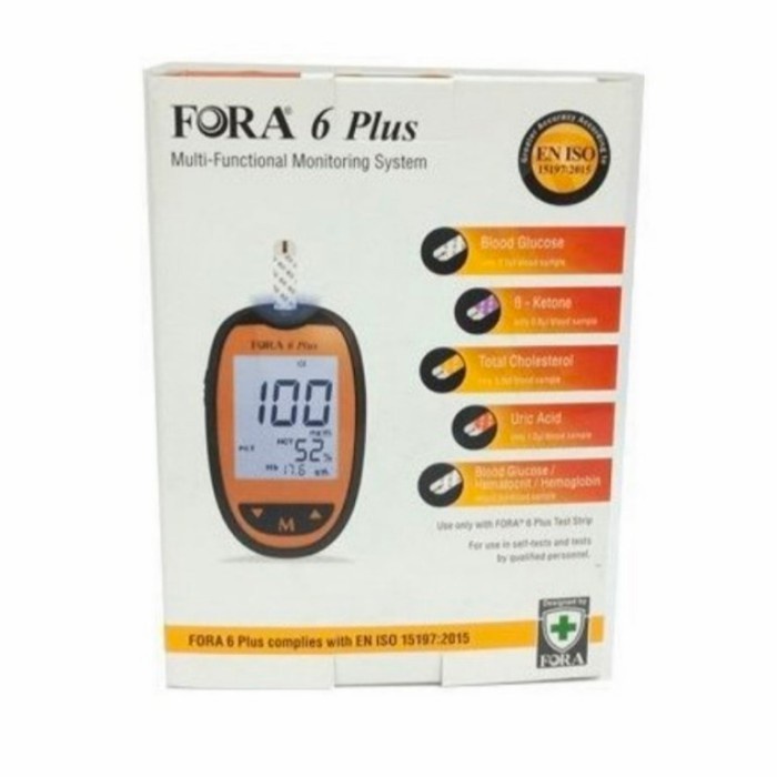 FORA - ALAT CEK DARAH 6 IN 1 MULTIFUNGSI