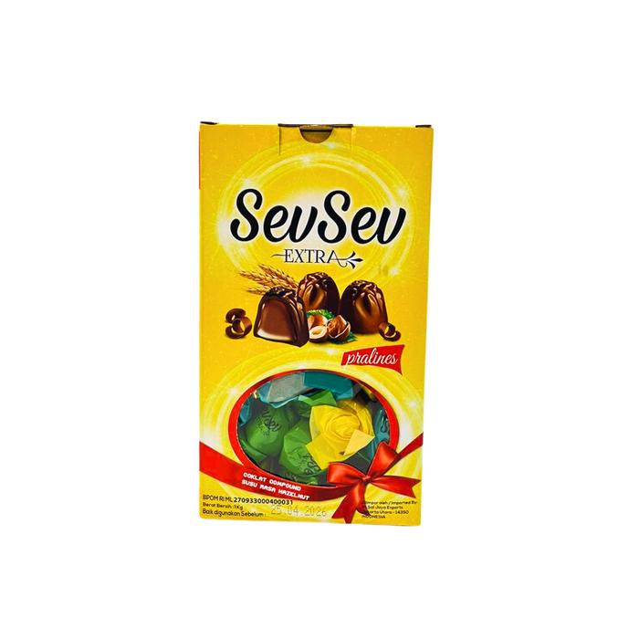 

terbaru !!! coklat sev sev extra pralines premium 1kg - makanan cemilan cokelat turkey - kurma